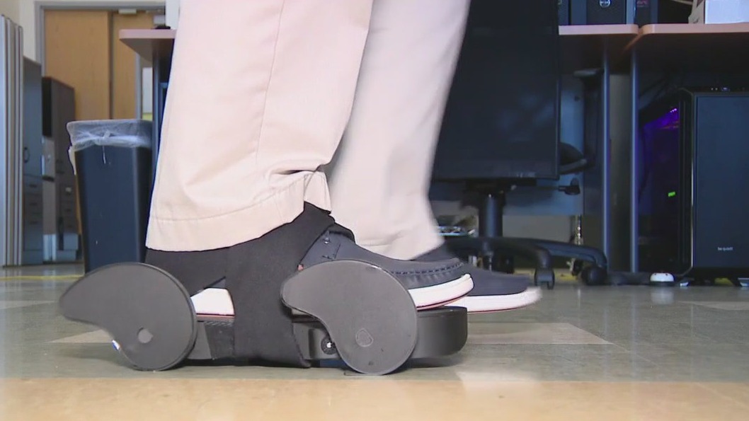 USF professor invents stroke therapy shoe